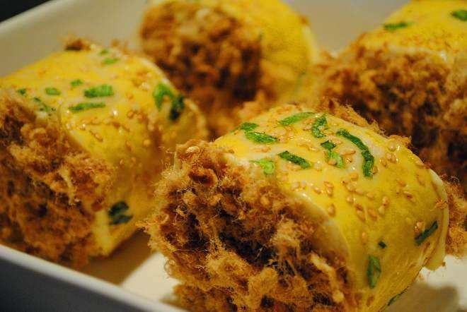 我的肉松面包里的肉松呢？